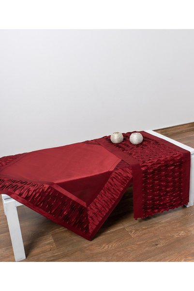 Silk Fashion Ράνερ (40cm X 175cm) 8373 κόκκινο -