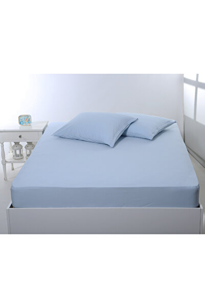 Silk Fashion Εφαρμοστό σεντόνι ζέρσεϊ (160εκ x 200εκ + 35εκ) siel