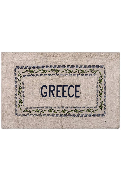 Silk Fashion Χαλάκι ελαιόλαδο Ελλάδας (50εκ x 80εκ) μπλε