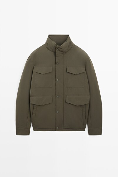 Massimo Dutti Cepli şişme mont