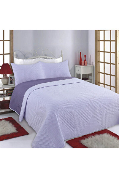 Silk Fashion Σετ παπλώματος (220εκ x 240εκ + 2 x 50εκ x 70εκ) ΡΙΓΕΣ λιλά/μωβ -