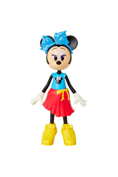 Disney Păpușă Minnie Mouse, drăguță și stilată, 24 cm