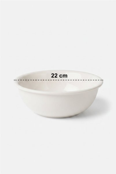 rinart Valencia Salad Bowl 22cm Cream