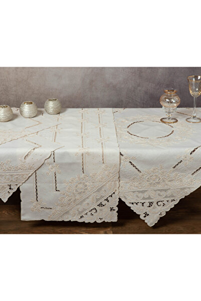 Silk Fashion Χειροποίητη πετσέτα nx001 (60cm x 60cm) μπεζ