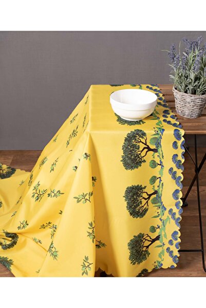 Silk Fashion Τραπεζομάντηλα (140cm x 180cm) mod2 κίτρινο -