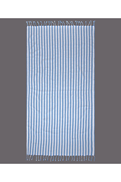 Silk Fashion Πεστεμάλ nkp666 (90εκ x 180εκ) βασιλικό μπλε