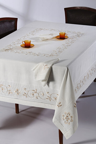 Silk Fashion Χειροποίητο τραπεζομάντιλο 1218 (170εκ x 220εκ)