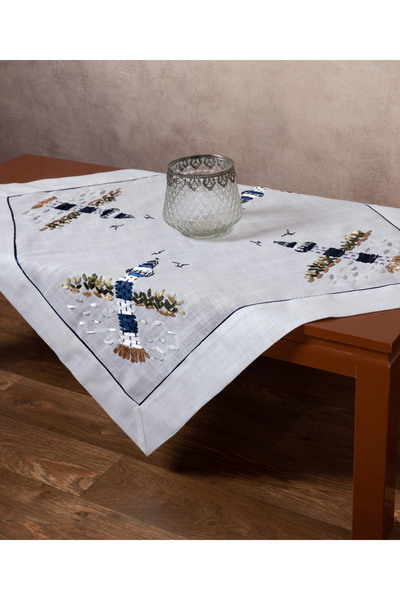 Silk Fashion Τραπεζομάντηλο ροκοκό (135εκ x 135εκ) 4752