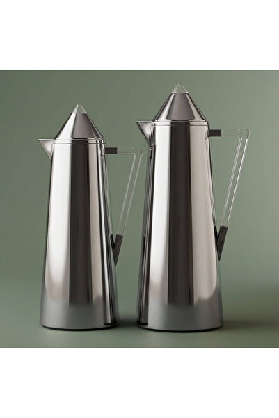 Alsaif Gallery Al Dana Al Saif Gallery Thermos Set, 2 Pieces, 0.7/ 1 Liter, G...