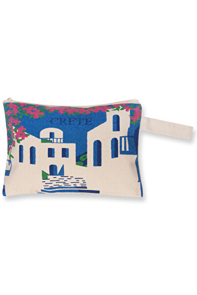 Silk Fashion Πορτοφόλι από καμβά (20cm x 13cm) καμβάς 24 ΕΛΛΑΔΑ -