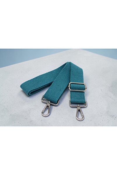 Anatolia 4 cm Cotton Turquoise Adjustable Bag Strap (4 cm X 120 cm)