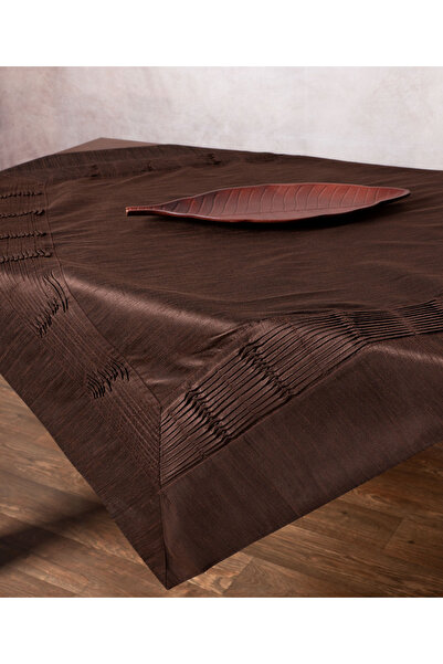 Silk Fashion Τραπεζομάντηλο (140εκ. Χ 140εκ.) 3819A καφέ