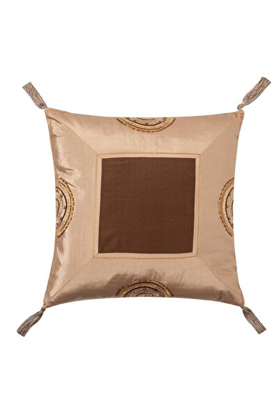Silk Fashion Μαξιλαροθήκη (40εκ x 40εκ) 612 XM-45 Καφέ