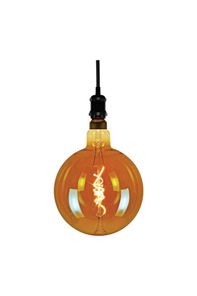 dimmable Λάμπα LED Νήματος E27 G200 6W Θερμό Λευκό Τέχνης