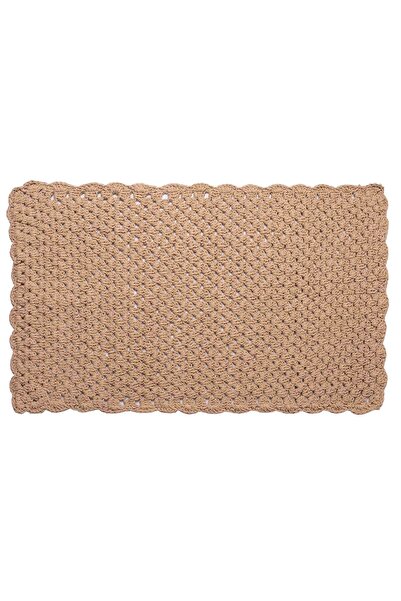 Silk Fashion Πλεκτό χαλί (70cm x 140cm) μπεζ -