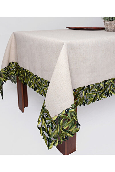 Silk Fashion Τραπεζομάντηλο 2353 (140cm x 180cm) μαύρο ελιά -
