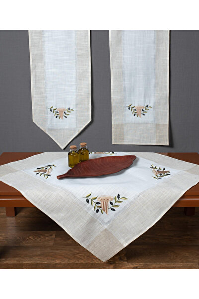 Silk Fashion Ράνερ N3 (40cm x 110cm) ιβουάρ