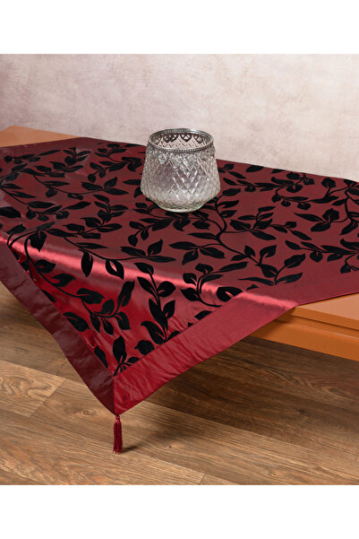 Silk Fashion Σατέν τετράγωνο 081 (85cm x 85cm) μπορντό -