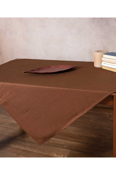Silk Fashion NELLY Τετράγωνο (85cm x 85cm) καφέ -