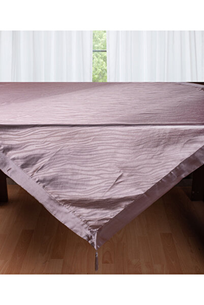 Silk Fashion Σατέν τραπεζομάντηλο 2009 (130cm x 130cm) μωβ -