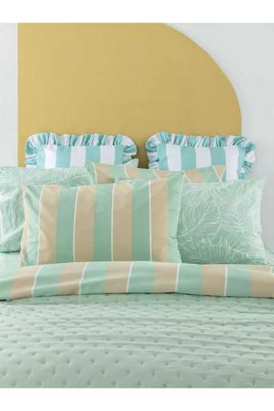 PALAMAIKI City Life CL201 Σετ Σεντόνια Κρεβατιού King Size 170x200+32 240x260