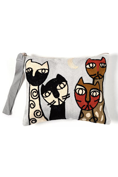 Silk Fashion Πορτοφόλι με βελονιά αλυσίδας (13εκ x 20εκ) polygazo93