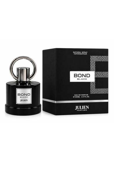 JULIEN PARFUMS Bond Black Eau de Parfum for Men – 100ml | Bold Woody, Spicy &...