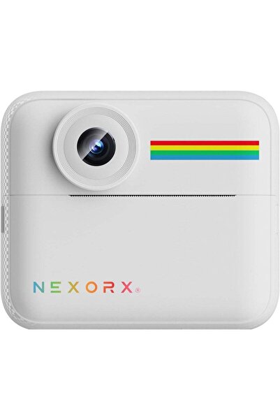 NexorX FunFoto Alpha Instant Color Print Kids Camera, 2.4" HD Screen, 1080P V...