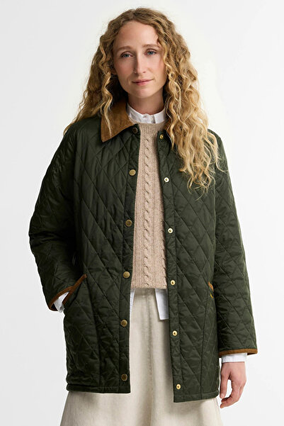 Barbour Icons Modern Liddesdale Kapitone Ceket OL74 Olive Classic