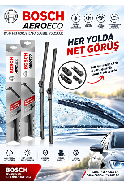 FORD Fiesta Hatchback 2016 UYUMLU ORJİNAL APARATLI MUZ SİLECEK TAKIMI 650MM + 380MM