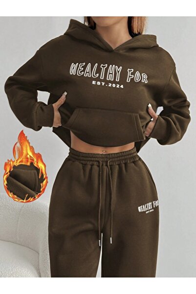 macklin Hanorac cu glugă și pantaloni de trening largi, unisex, pentru femei ...