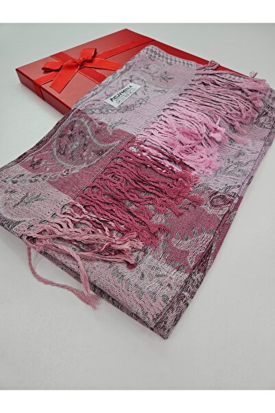 tomrisboutique Paisley Patterned Double-Sided Rota Series Jacquard Shawl 70 X...