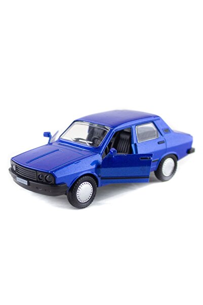 alpmodel Çek Bırak Kırmızı Mavi Beyaz Renault Sesli ve Işıklı 12 Cm Diecast Metal Model Oyuncak Araba 3'Lü Set