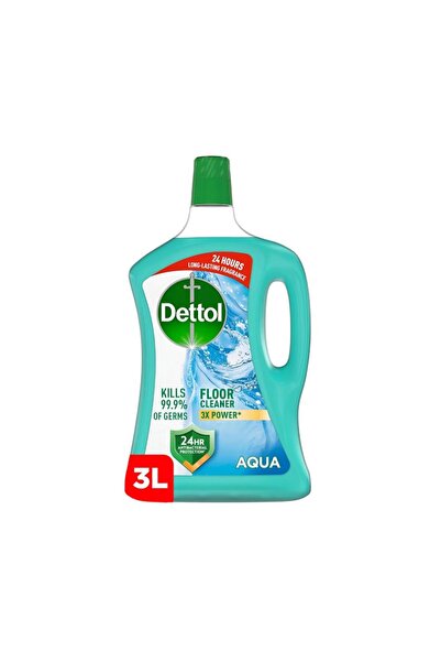 Dettol ديتول منظف ارضيات 3 لتر القوي اكوا