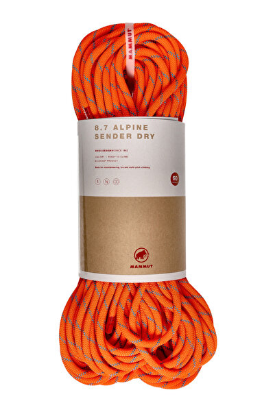 Mammut Coardă Touw 8.7, Dry Rope, 60 m, portocaliu
