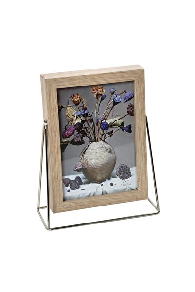 ESPIEL Ξύλινη Ασημένια Βάση Κορνίζας 15x20