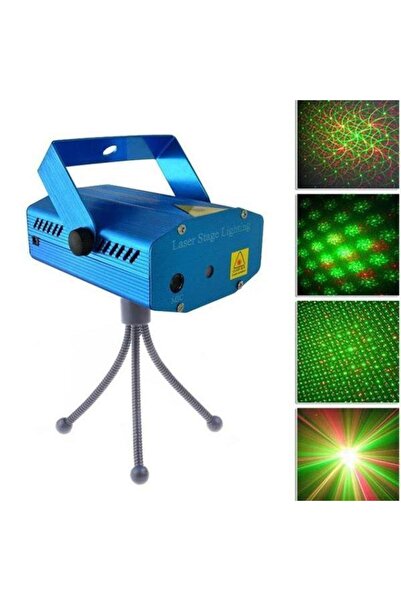 Vivendo Mini Proiector laser cu 2 diode - rosu si verde