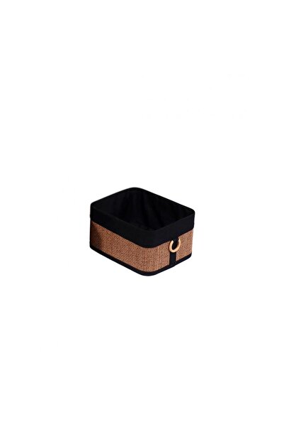 Plastona Μαύρο Καλάθι 28.5X23X15