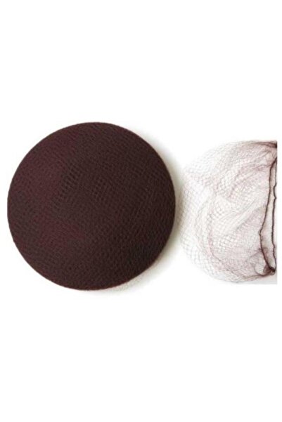 Hair System Brown Hair Net - 144 Pieces