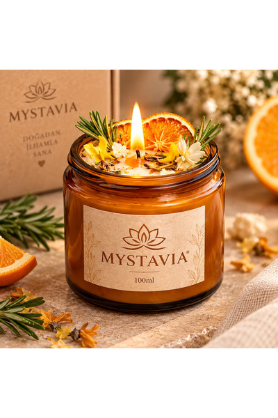 Enerji Yükselten Soya Mum-Solar Warmth Ritüel Mum