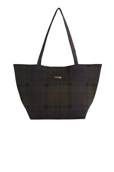 Barbour Layla Tartan Large Kol Çantası TN43 Shadow Classic Tartan