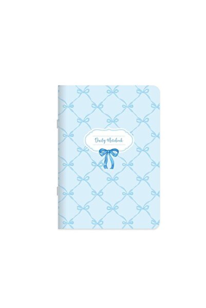 KESKİN COLOR 18.5X26 Coated Cover Notebook with Striped Ribbon and Sticker - ...