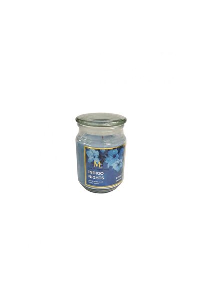 Plastona Κερί σε βάζο  "INDIGO NIGHT " 9x14εκ.