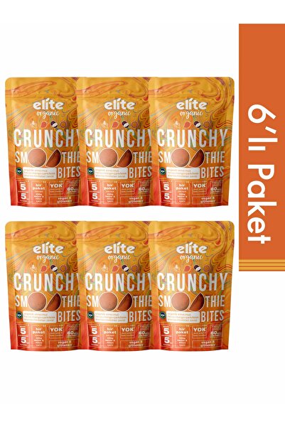 Elite Naturel 6-Pack Smoothie Bites Tropical Fruit Mix (13.6g)