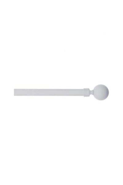 Plastona Μεταλλικός σωλήνας κουρτίνας λευκός 1.9cm επεκτεινόμενος 120/210