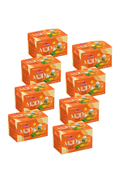 Çaykur Mod after Meal Cup Tea Bags 2X20 40Gr. Pack of Eight