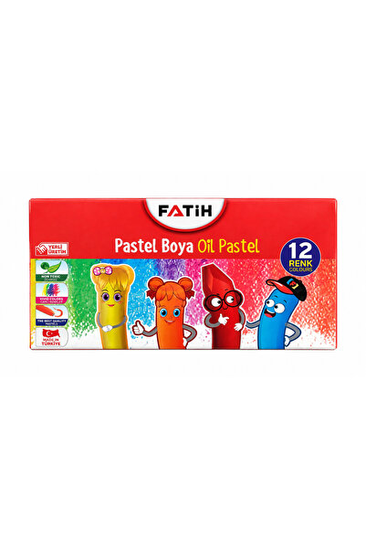 Fatih 12 RENK PASTEL BOYA