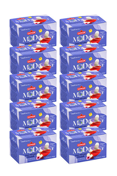 Çaykur Mod Four Seasons Dynamic Cup Tea Bags 2X20 40Gr. Ten-Pack
