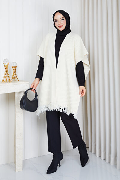 Pamuk Butik شال نسائي محبوك ضيق