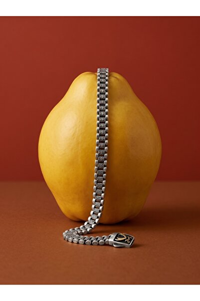 Silveria Jewels 925 Ayar Gümüş Erkek Bileklik